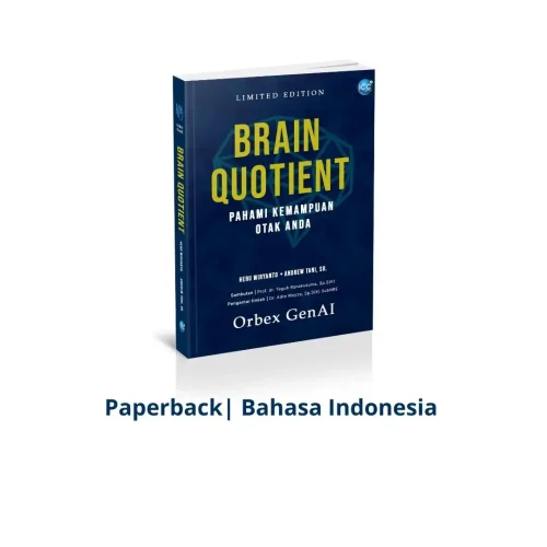 Pre-Order:  Buku 'Brain Quotient' (Paperback) [Bahasa Indonesia]