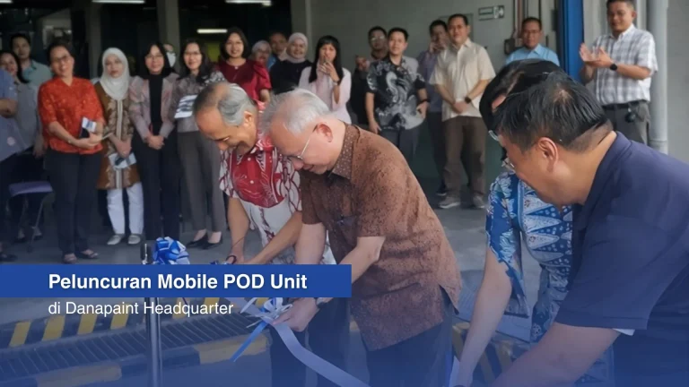 Peluncuran Mobile POD Unit di Danapaint Headquarter